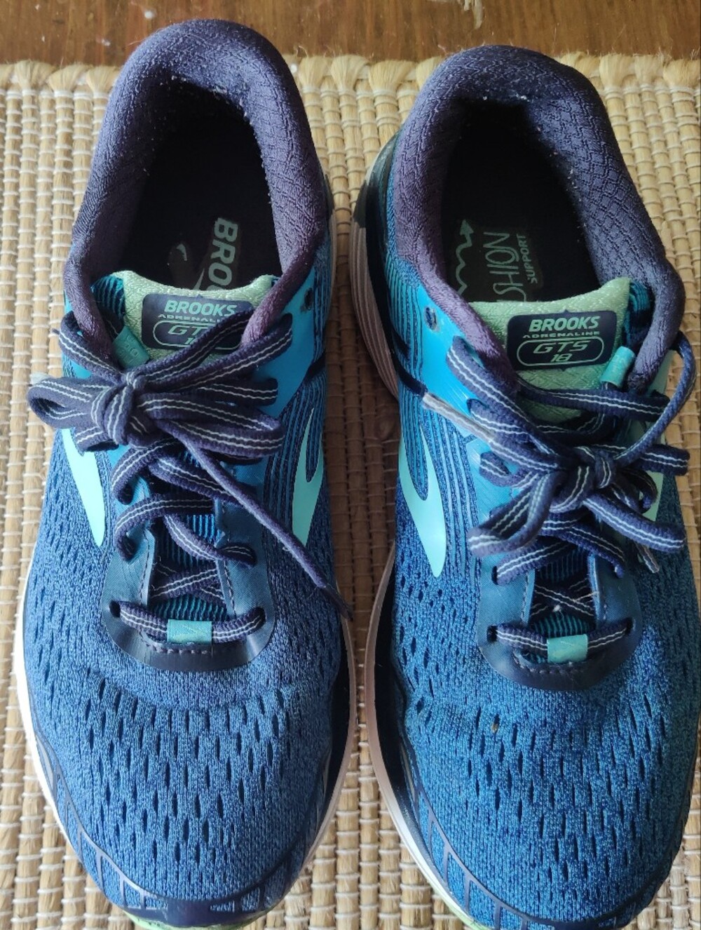 Brooks Run Tempo Women's Running Shoes - Teal Navy